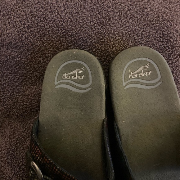 Dansko Multicolor Buckle Sandals - Picture 4 of 6